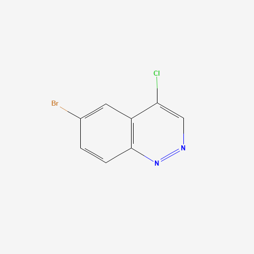 68211-15-4 6-bromo-4-chlorocinnoline chemical structure