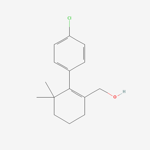 1257046-75-5 [2-(4-chlorophenyl)-3,3-dimethylcyclohexen-1-yl]methanol chemical structure