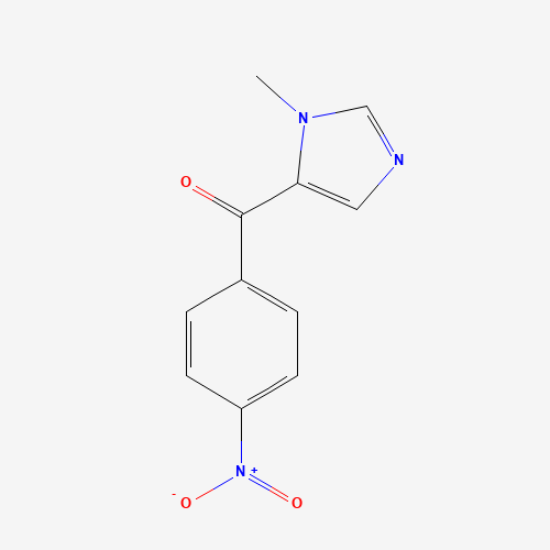 1599529-10-8 (3-methylimidazol-4-yl)-(4-nitrophenyl)methanone chemical structure