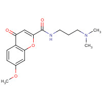862993-33-7 N-[3-(dimethylamino)propyl]-7-methoxy-4-oxochromene-2-carboxamide chemical structure