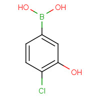 915201-06-8 (4-chloro-3-hydroxyphenyl)boronic acid chemical structure