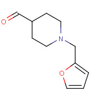 934570-56-6 1-(furan-2-ylmethyl)piperidine-4-carbaldehyde chemical structure