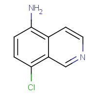 934554-41-3 8-chloroisoquinolin-5-amine chemical structure
