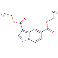 51135-72-9 diethyl pyrazolo[1,5-a]pyridine-3,5-dicarboxylate chemical structure