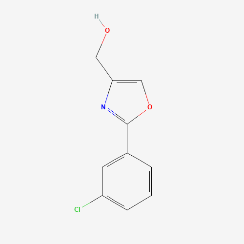 885272-83-3 [2-(3-chlorophenyl)-1,3-oxazol-4-yl]methanol chemical structure