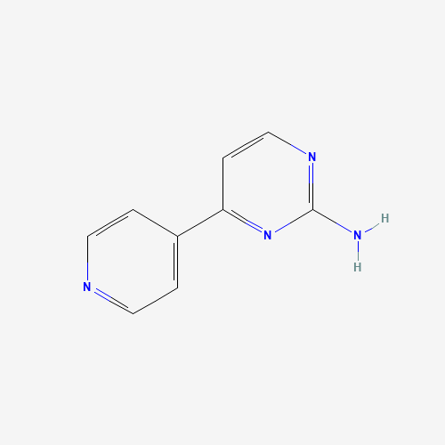 66521-70-8 4-pyridin-4-ylpyrimidin-2-amine chemical structure
