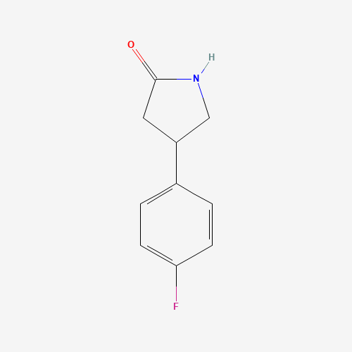 264122-82-9 4-(4-fluorophenyl)pyrrolidin-2-one chemical structure