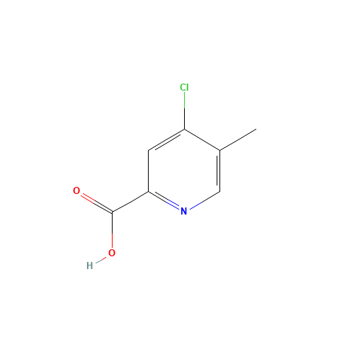 882679-14-3 4-chloro-5-methylpyridine-2-carboxylic acid chemical structure