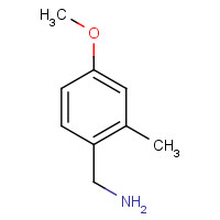 21883-14-7 (4-methoxy-2-methylphenyl)methanamine chemical structure
