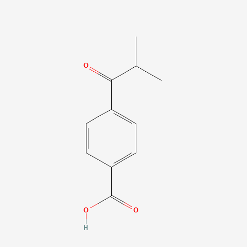 32018-30-7 4-(2-methylpropanoyl)benzoic acid chemical structure