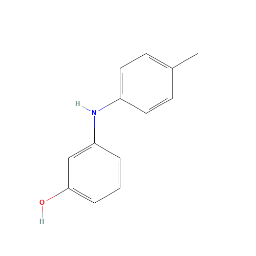 61537-49-3 3-(4-methylanilino)phenol chemical structure