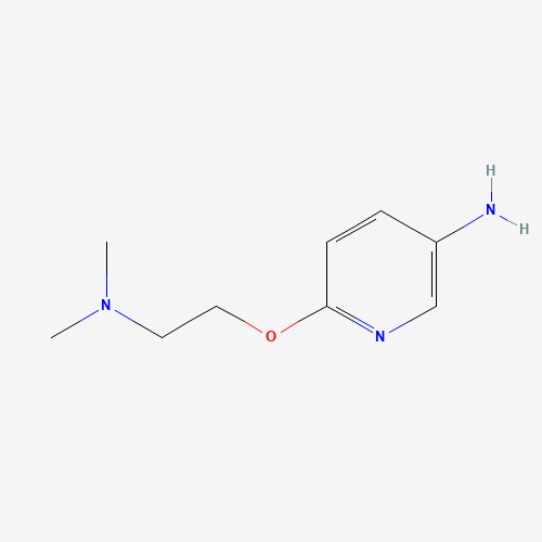 884341-06-4 6-[2-(dimethylamino)ethoxy]pyridin-3-amine chemical structure