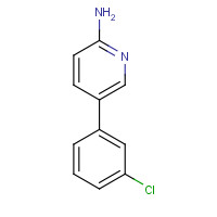 893738-14-2 5-(3-chlorophenyl)pyridin-2-amine chemical structure