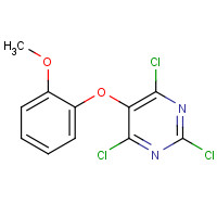 184779-19-9 2,4,6-trichloro-5-(2-methoxyphenoxy)pyrimidine chemical structure
