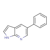 611205-38-0 5-phenyl-1H-pyrrolo[2,3-b]pyridine chemical structure
