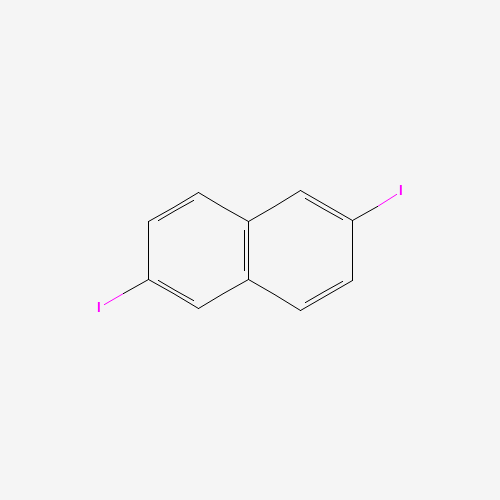36316-88-8 2,6-diiodonaphthalene chemical structure