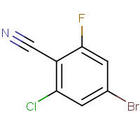 218797-72-9 4-bromo-2-chloro-6-fluorobenzonitrile chemical structure