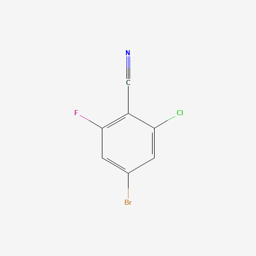 218797-72-9 4-bromo-2-chloro-6-fluorobenzonitrile chemical structure