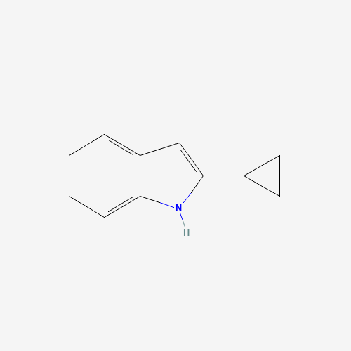 40748-44-5 2-cyclopropyl-1H-indole chemical structure