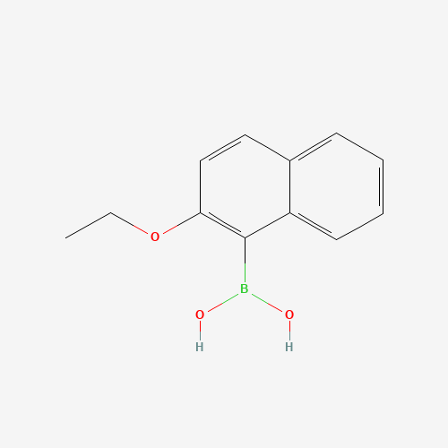 148345-64-6 (2-ethoxynaphthalen-1-yl)boronic acid chemical structure