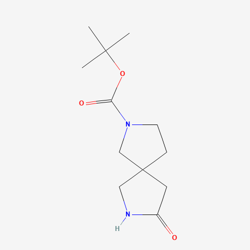 1251009-03-6 tert-butyl 8-oxo-2,7-diazaspiro[4.4]nonane-2-carboxylate chemical structure