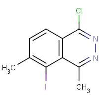 1187968-77-9 1-chloro-5-iodo-4,6-dimethylphthalazine chemical structure