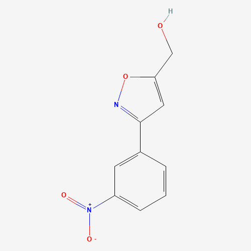 438565-35-6 [3-(3-nitrophenyl)-1,2-oxazol-5-yl]methanol chemical structure