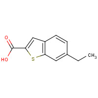 842136-68-9 6-ethyl-1-benzothiophene-2-carboxylic acid chemical structure