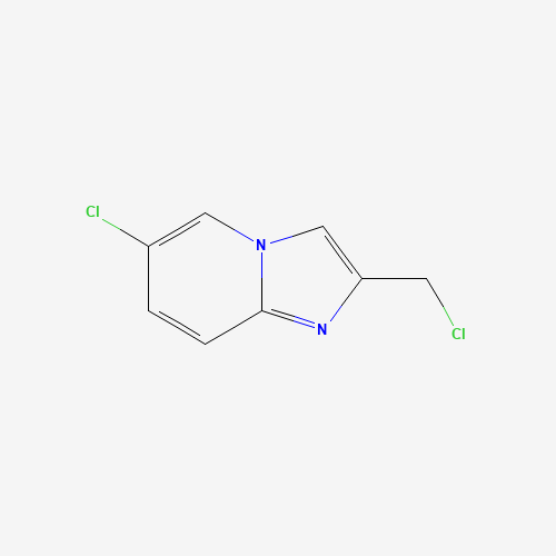 182181-25-5 6-chloro-2-(chloromethyl)imidazo[1,2-a]pyridine chemical structure