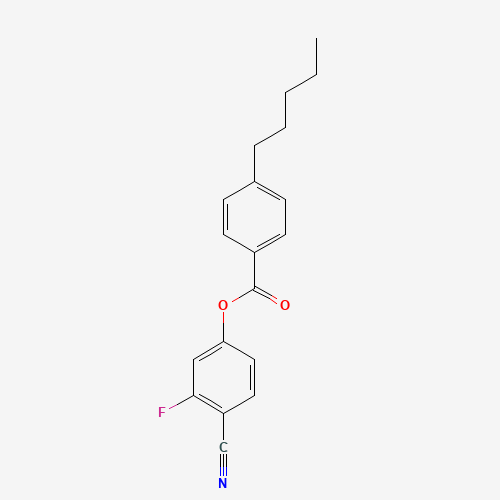 86786-89-2 (4-cyano-3-fluorophenyl) 4-pentylbenzoate chemical structure