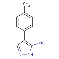 40545-63-9 4-(4-methylphenyl)-1H-pyrazol-5-amine chemical structure