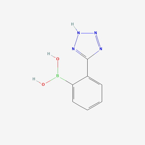 155884-01-8 [2-(2H-tetrazol-5-yl)phenyl]boronic acid chemical structure