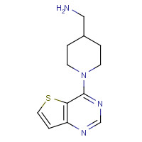 937795-94-3 (1-thieno[3,2-d]pyrimidin-4-ylpiperidin-4-yl)methanamine chemical structure