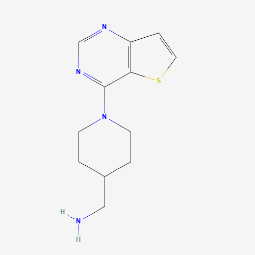 937795-94-3 (1-thieno[3,2-d]pyrimidin-4-ylpiperidin-4-yl)methanamine chemical structure