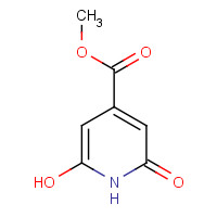 56055-56-2 methyl 2-hydroxy-6-oxo-1H-pyridine-4-carboxylate chemical structure