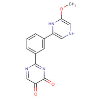 1333239-80-7 2-[3-(6-methoxy-1,4-dihydropyrazin-2-yl)phenyl]pyrimidine-4,5-dione chemical structure