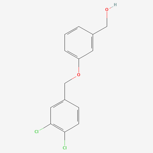 1039864-48-6 [3-[(3,4-dichlorophenyl)methoxy]phenyl]methanol chemical structure