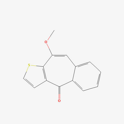 59743-84-9 4-methoxybenzo[1,2]cyclohepta[3,4-b]thiophen-10-one chemical structure