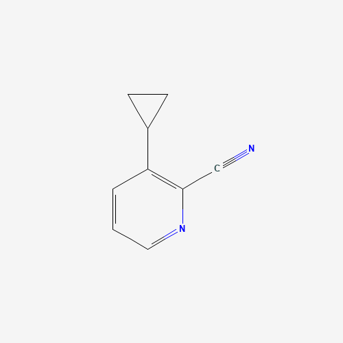 878805-22-2 3-cyclopropylpyridine-2-carbonitrile chemical structure
