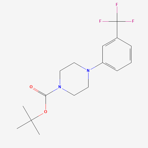 1121599-88-9 tert-butyl 4-[3-(trifluoromethyl)phenyl]piperazine-1-carboxylate chemical structure