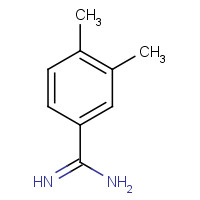 26130-47-2 3,4-dimethylbenzenecarboximidamide chemical structure
