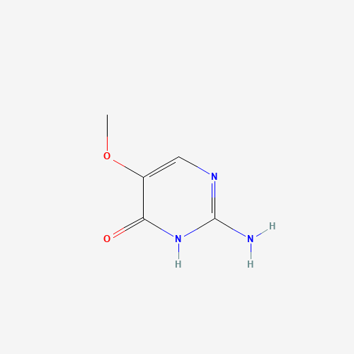 4763-35-3 2-amino-5-methoxy-1H-pyrimidin-6-one chemical structure