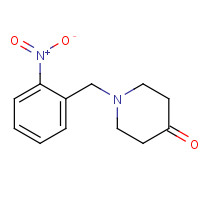 571147-29-0 1-[(2-nitrophenyl)methyl]piperidin-4-one chemical structure