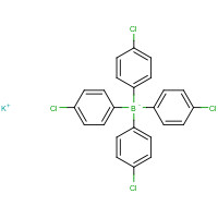 14680-77-4 potassium;tetrakis(4-chlorophenyl)boranuide chemical structure