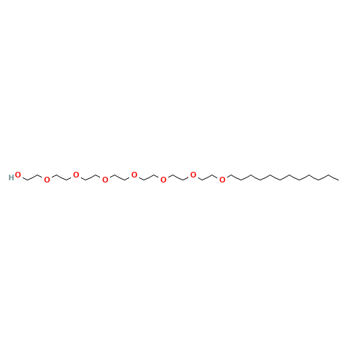 3055-97-8 2-[2-[2-[2-[2-[2-(2-dodecoxyethoxy)ethoxy]ethoxy]ethoxy]ethoxy]ethoxy]ethanol chemical structure