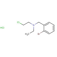 40616-75-9 N-[(2-bromophenyl)methyl]-2-chloro-N-ethylethanamine;hydrochloride chemical structure