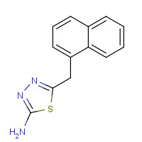 383130-61-8 5-(naphthalen-1-ylmethyl)-1,3,4-thiadiazol-2-amine chemical structure