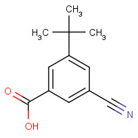 942077-12-5 3-tert-butyl-5-cyanobenzoic acid chemical structure
