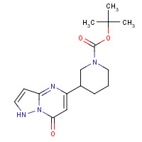 891494-66-9 tert-butyl 3-(7-oxo-1H-pyrazolo[1,5-a]pyrimidin-5-yl)piperidine-1-carboxylate chemical structure