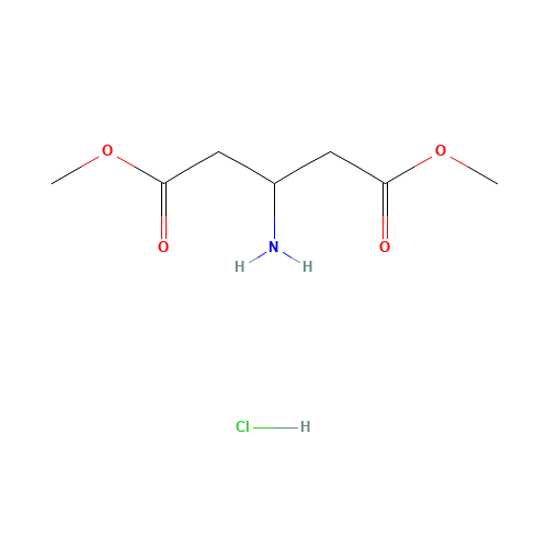77313-10-1 dimethyl 3-aminopentanedioate;hydrochloride chemical structure